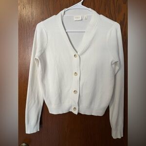 🔥 Cyrus Women’s Cream Button-Up Cardigan size XS